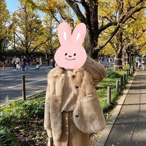 100% Shearling coat from Italy Tuscany